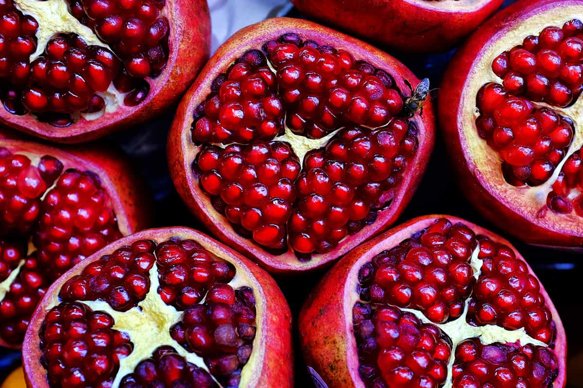 pomegranates