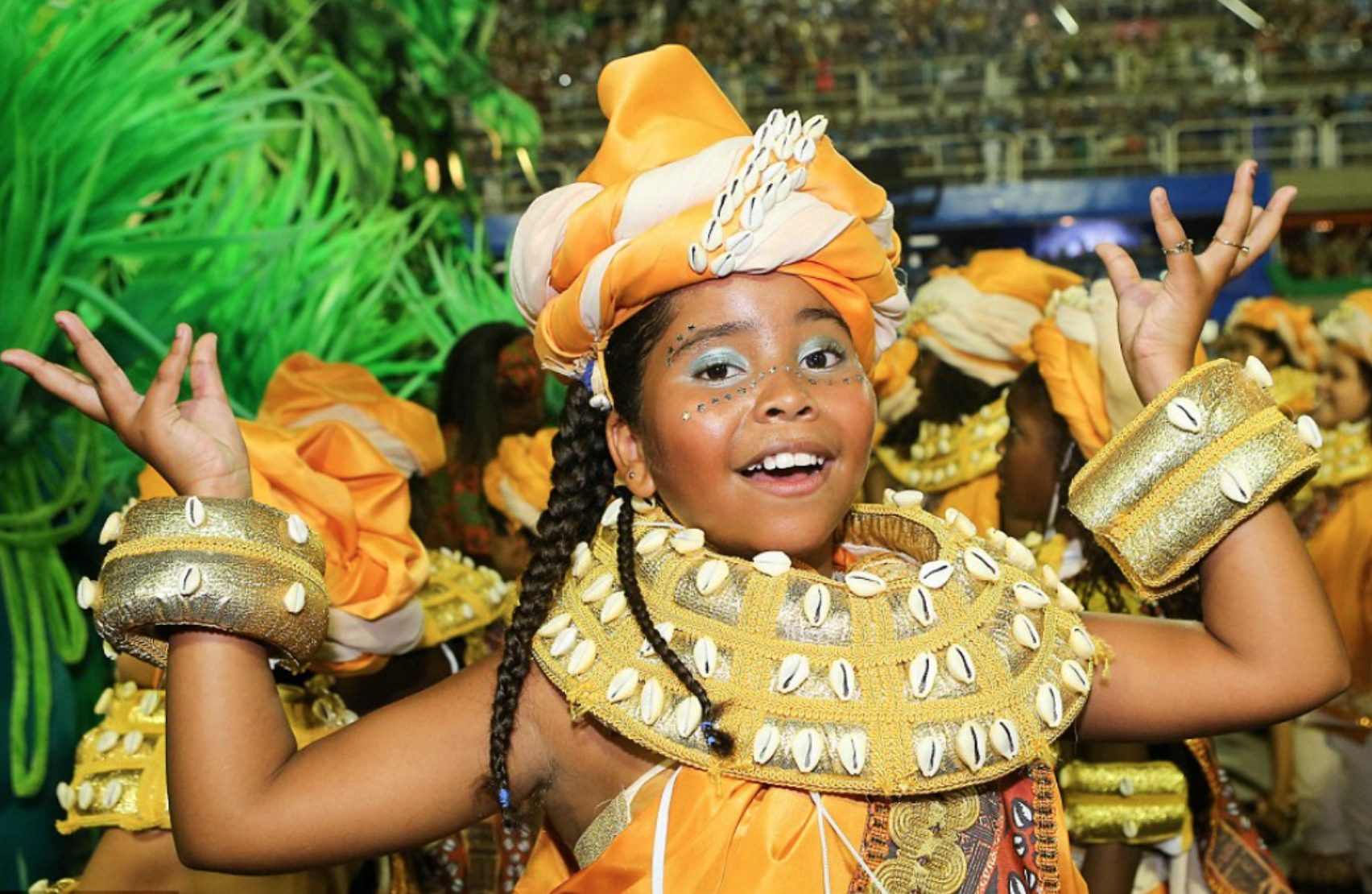 Parade in Rio de Janeiro